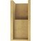 Ekena Millwork 8"W x 8"D x 16"H Wide Chapel Hill Rough Cedar Woodgrain TimberThane Corbel, Primed Tan CORUR08X08X16CHPRCPR - alternate 5